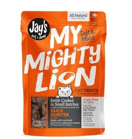 Waggers Jay’s My Mighty Lion Duck Cat Treats 75g