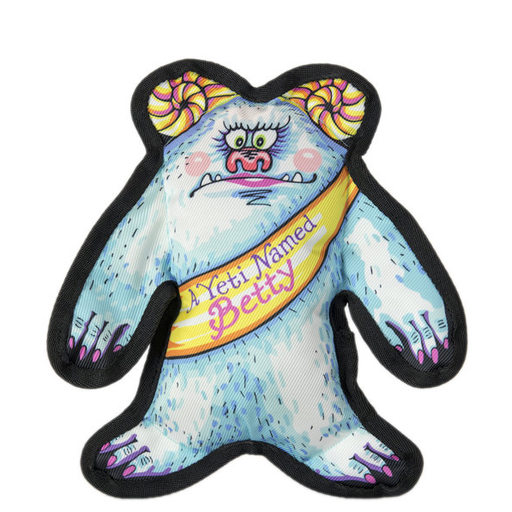 Fuzzu Fuzzu Wild Woodies A Yeti Named Betty Dog Toy