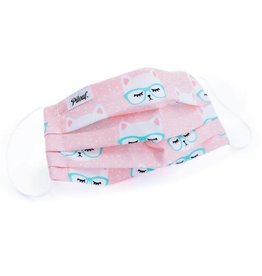 Pilouf Pilouf Protective Reusable Mask Pink Cats L