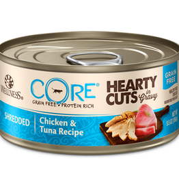 Wellness Wellness Cat CORE Hearty Cuts Shredded Chicken & Tuna 5.5oz