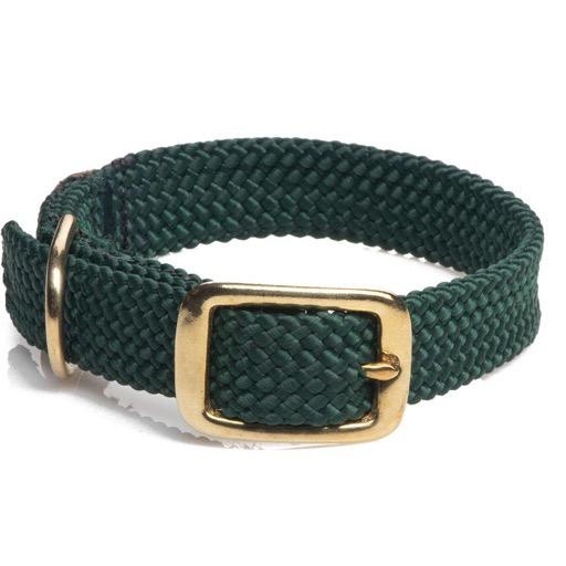 Mendota Double Braided Collar Junior Brass Hardware