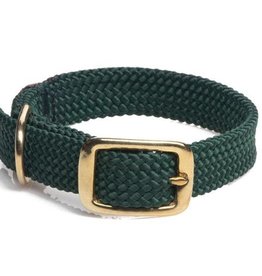 Mendota Double Braided Collar Brass Hardware