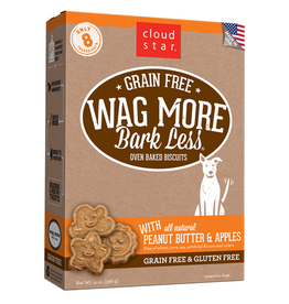 Cloud Star Cloud Star Wag More Bark Less Itty Bitty Biscuits Peanut Butter & Apples 7oz