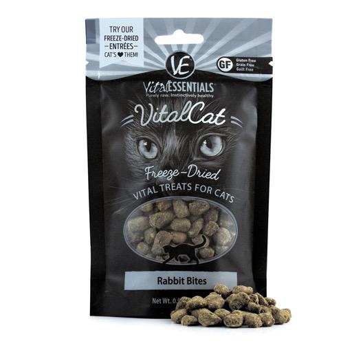 Vital Essentials Vital Cat Freeze Dried Rabbit Bite Treats 25.5g