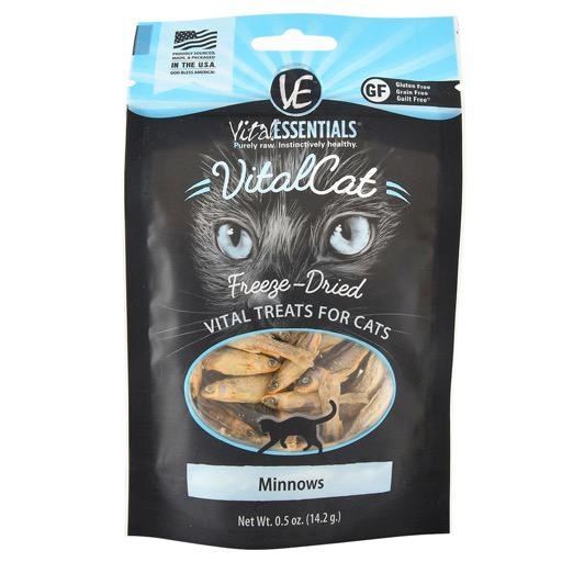 Vital Essentials Vital Cat Freeze Dried Minnow Treats 14.2g