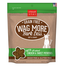 Cloud Star Wag More Bark Less Soft & Chewy Treats Chicken & Sweet Potato 5oz
