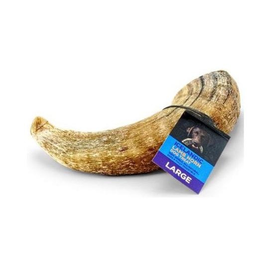 Icelandic+ Icelandic+ Lamb Horn with Marrow Large 6.5-7.3” (per piece)