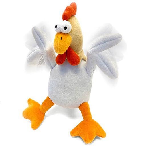 Go Dog Action Plush Chicken