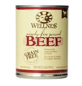 Wellness Wellness Dog 95 Percent Can Beef 13oz