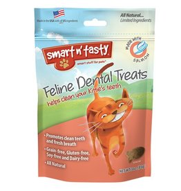 Emerald Pet Products Smart n' Tasty Feline Dental Treat Salmon 3oz