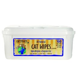 Earthbath Earthbath Hypo-Allergenic Grooming Wipes for Cats 100 count