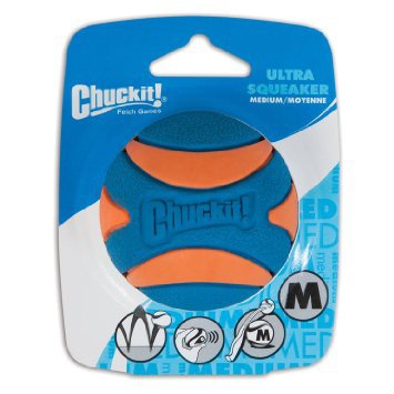 chuckit ultra squeaker ball small