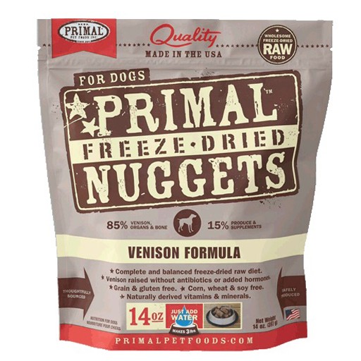 Primal Freeze Dried Canine Venison 14oz