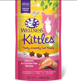 Wellness Wellness Kittles Cat Treats Salmon & Cranberry 6oz
