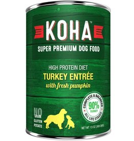 Koha Dog Can 90% Turkey Pate 13oz
