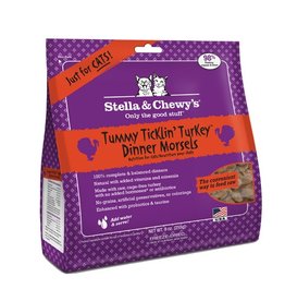 Stella & Chewy's Stella & Chewy's Freeze Dried Cat Tummy Ticklin' Turkey Dinner 8oz