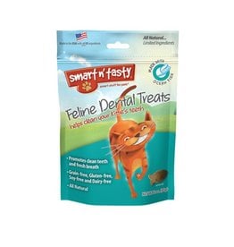 Emerald Pet Products Smart n' Tasty Feline Dental Treat Ocean Fish 3oz
