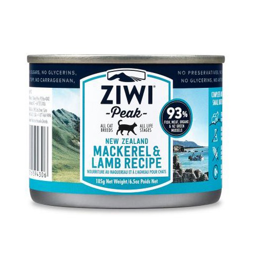 ZiwiPeak ZiwiPeak Daily Cuisine Cat Can Mackerel & Lamb 185g