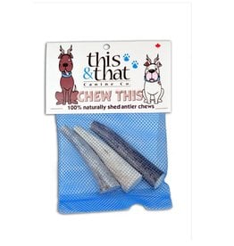 This & That Deer Antler Chews X-Small 3pk