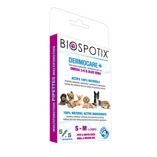 Biospotix Biospotix Dermocare Pipettes Small for Dogs 5x1ml