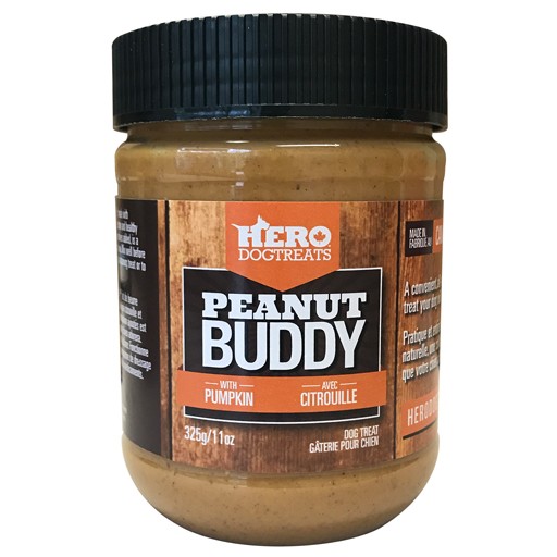 Hero Dog Treat Hero Dog Treats Peanut Buddy Peanut Butter with Pumpkin 365g