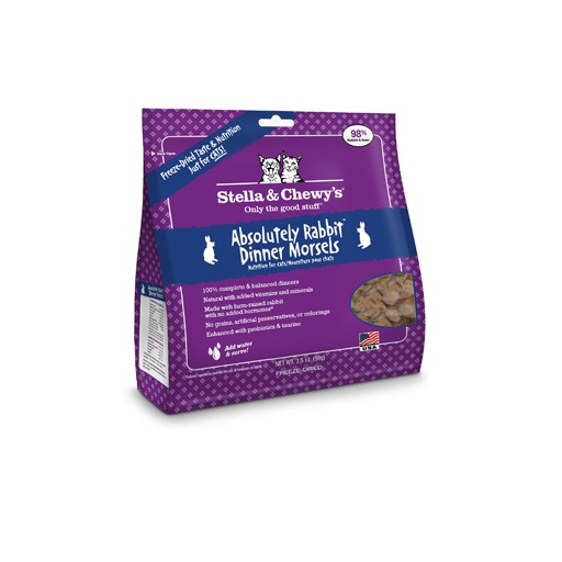 Stella & Chewy's Stella & Chewy's Freeze Dried Cat Absolutely Rabbit Dinner 3.5oz