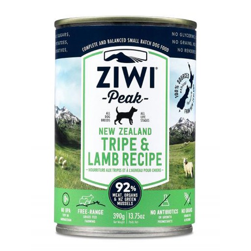 ZiwiPeak ZiwiPeak Daily Cusine Dog Can Tripe & Lamb 390g (New)