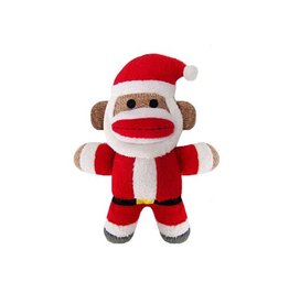Huxley & Kent Huxley & Kent Holiday Sock Monkey Baby Jolly Santa