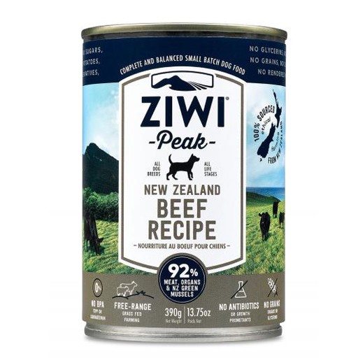 ZiwiPeak ZiwiPeak Daily Cuisine Dog Can Beef 390g
