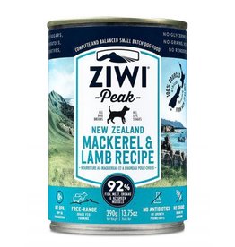 ZiwiPeak ZiwiPeak Daily Cusine Dog Can Mackerel & Lamb 390g (New)