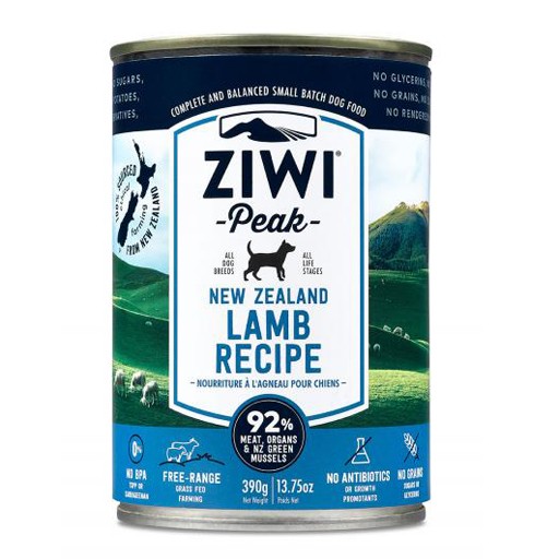 ZiwiPeak ZiwiPeak Daily Cuisine Dog Can Lamb 390g