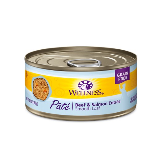 Wellness Wellness Cat Can Beef & Salmon 5.5oz