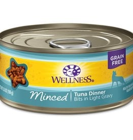 Wellness Wellness Cat Can Tuna Dinner Minced 5.5oz