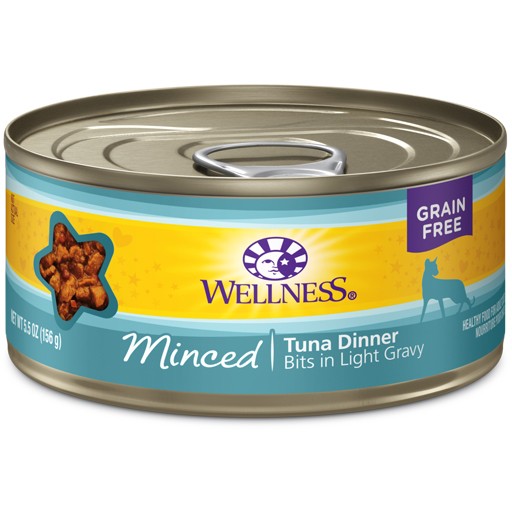 Wellness Wellness Cat Can Tuna Dinner Minced 5.5oz
