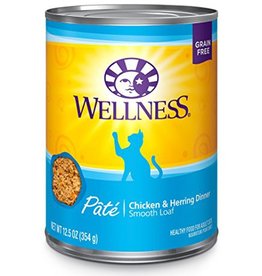 Wellness Wellness Cat Can Chicken & Herring 12.5oz