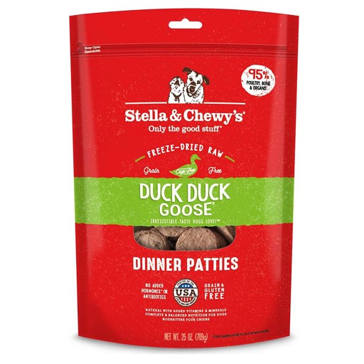 Stella & Chewy's Stella & Chewy's Freeze Dried Duck, Duck, Goose Dinner 14oz