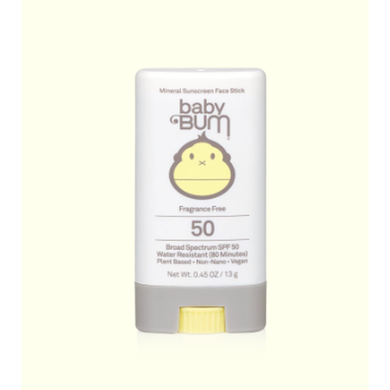 sun bum sunscreen on face