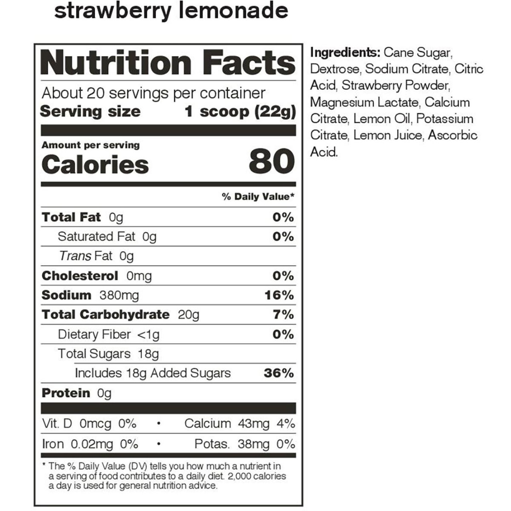 Skratch Labs Hydration Sport Mix - 440G
