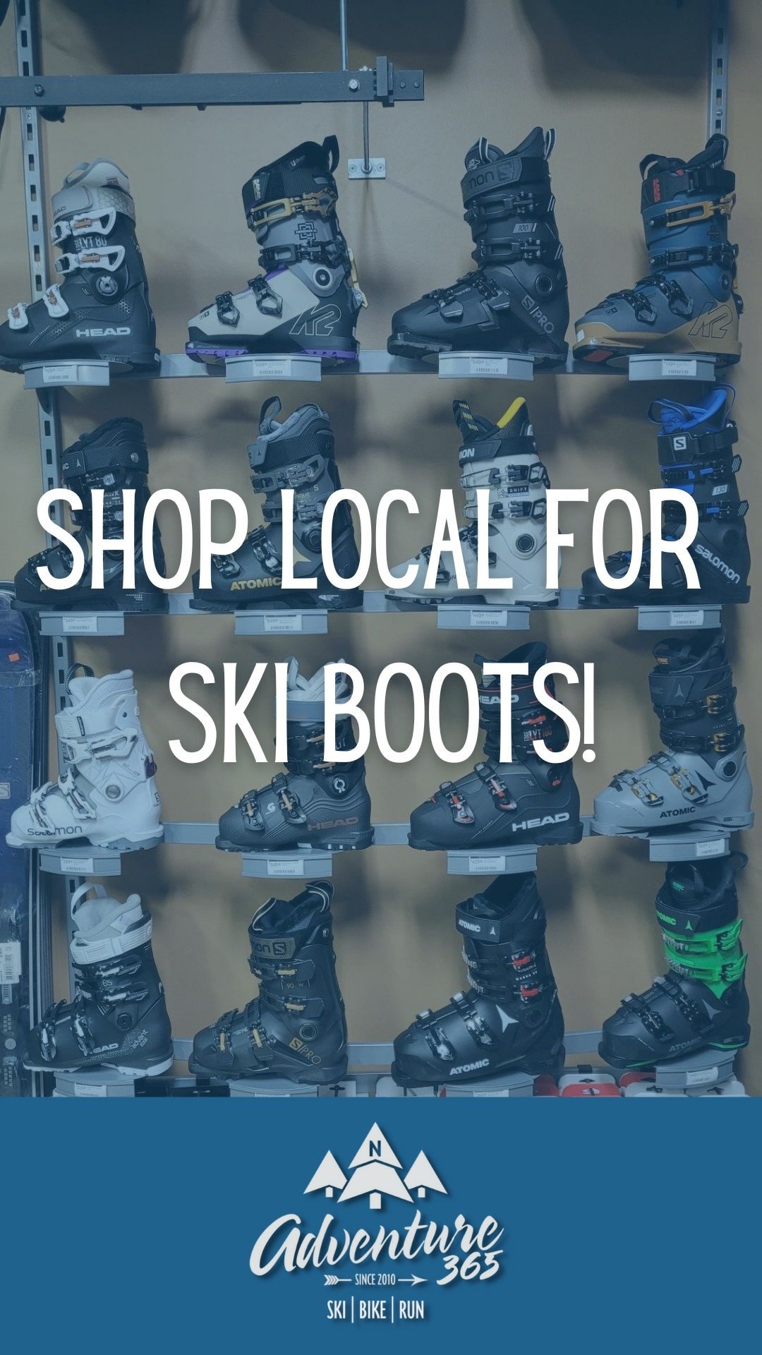 Shop Local for Ski  Boots