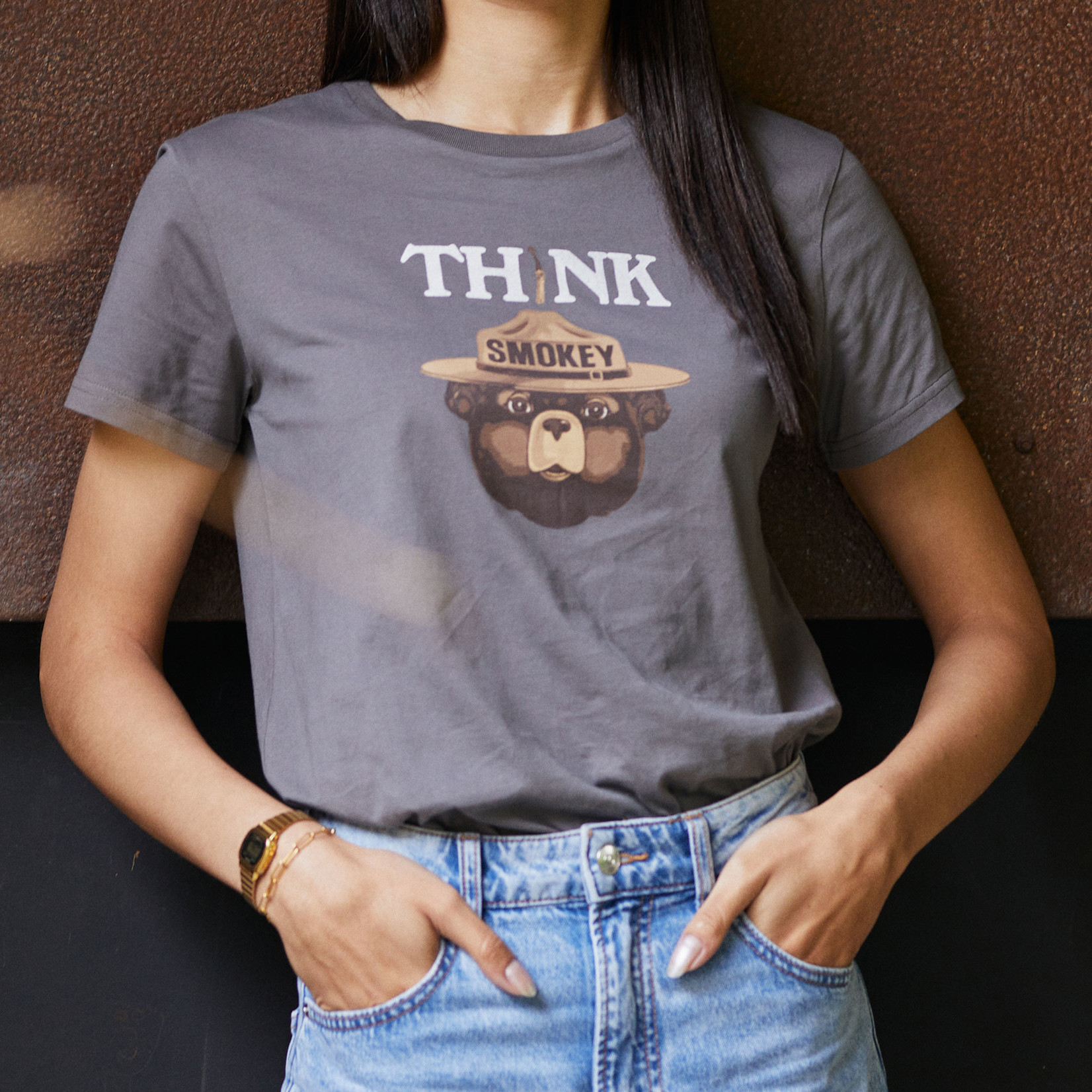 TenTree Smokey Bear Think Women's T-Shirt