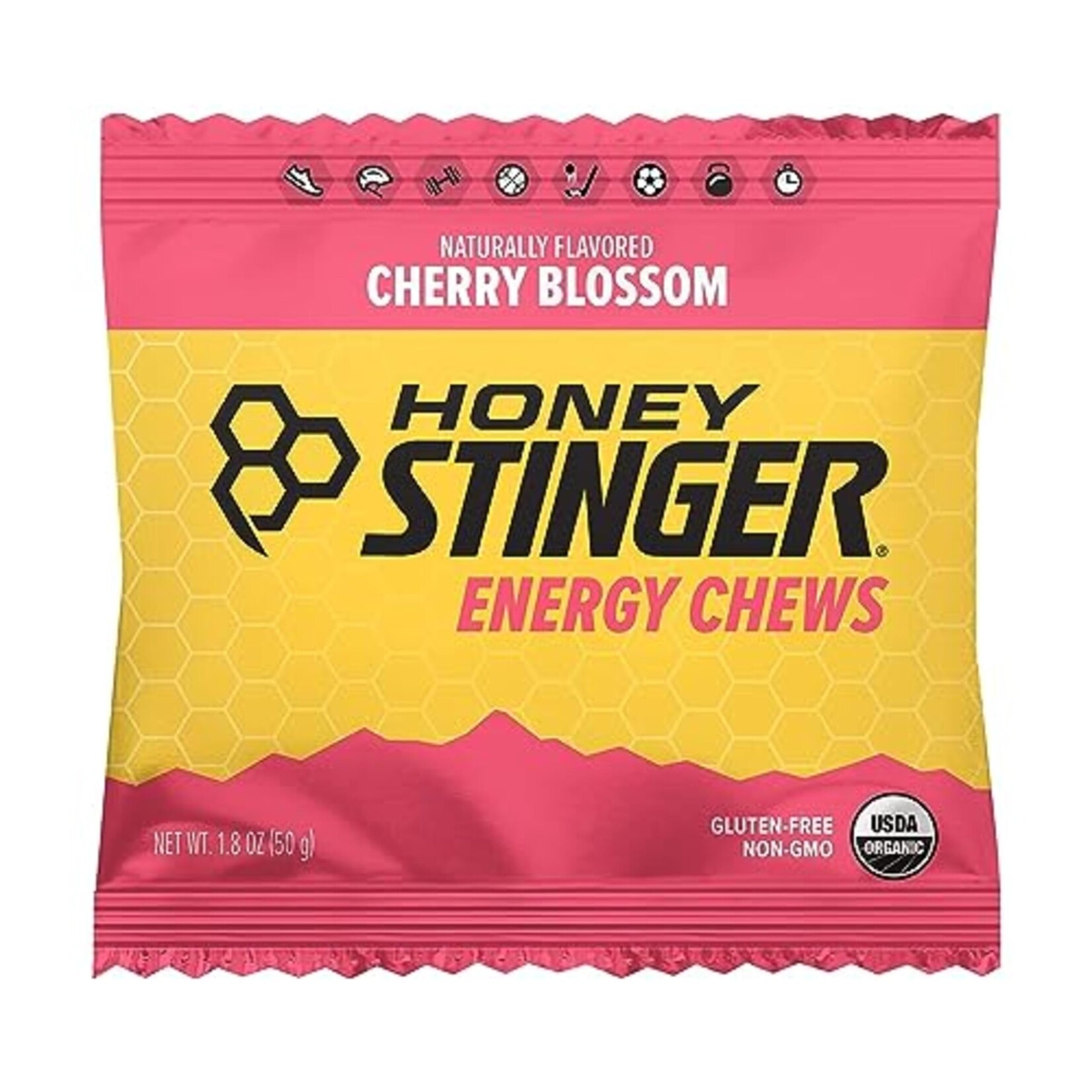 Honey Stinger Organic Energy Chews Cherry Blossoms (Single Unit)