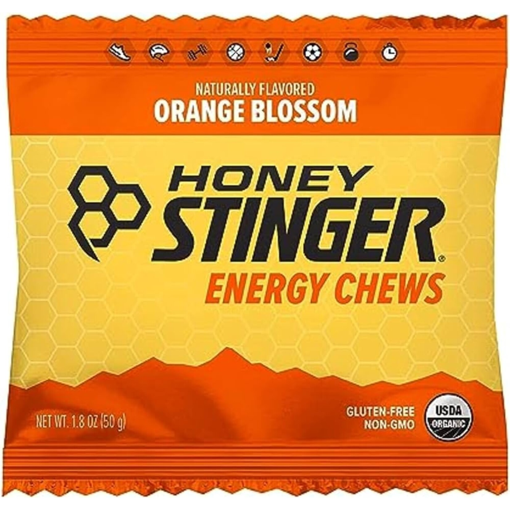 Honey Stinger Organic Energy Chews Orange Blossom (Single Unit)