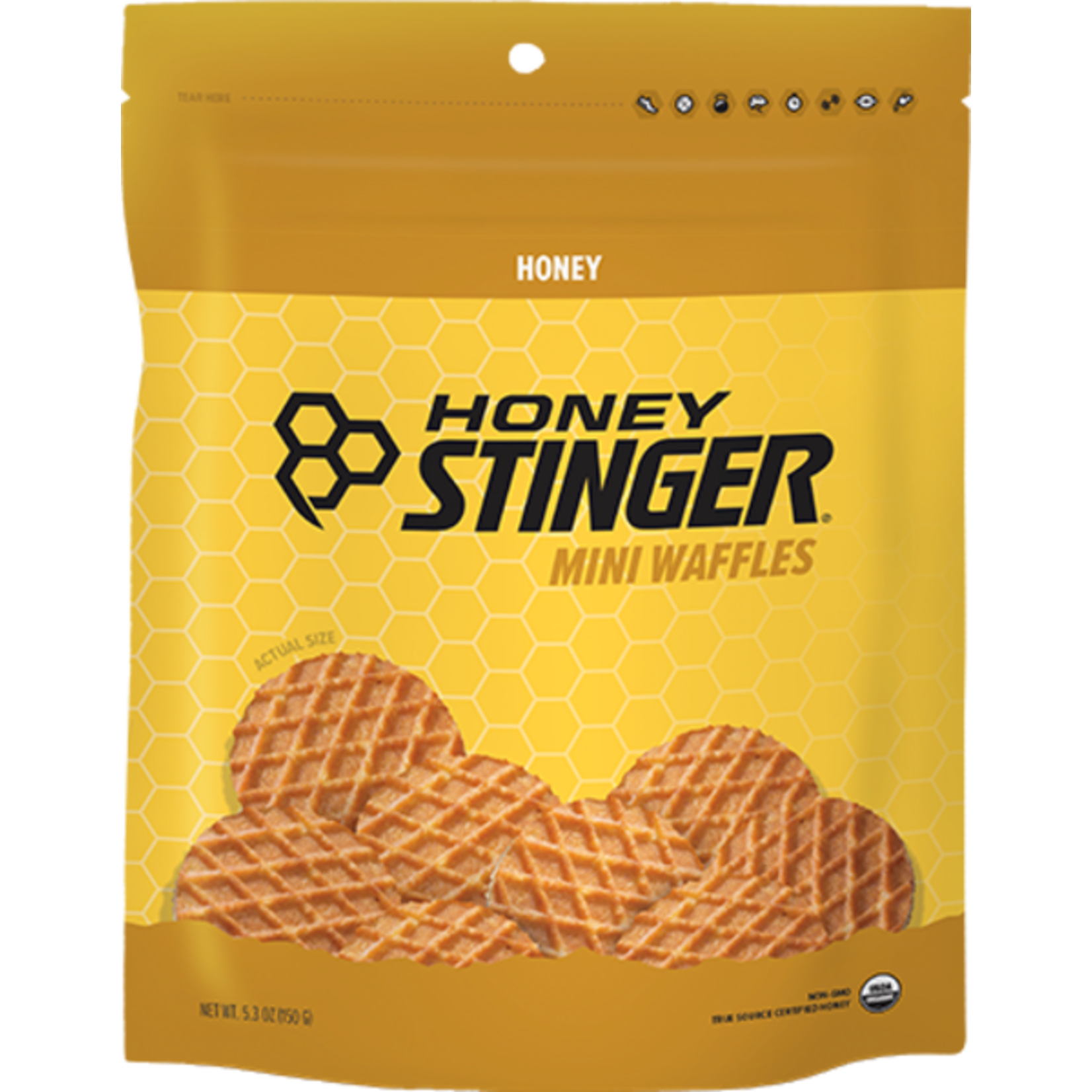 Honey Stinger Honey Mini Waffles 150g Bag