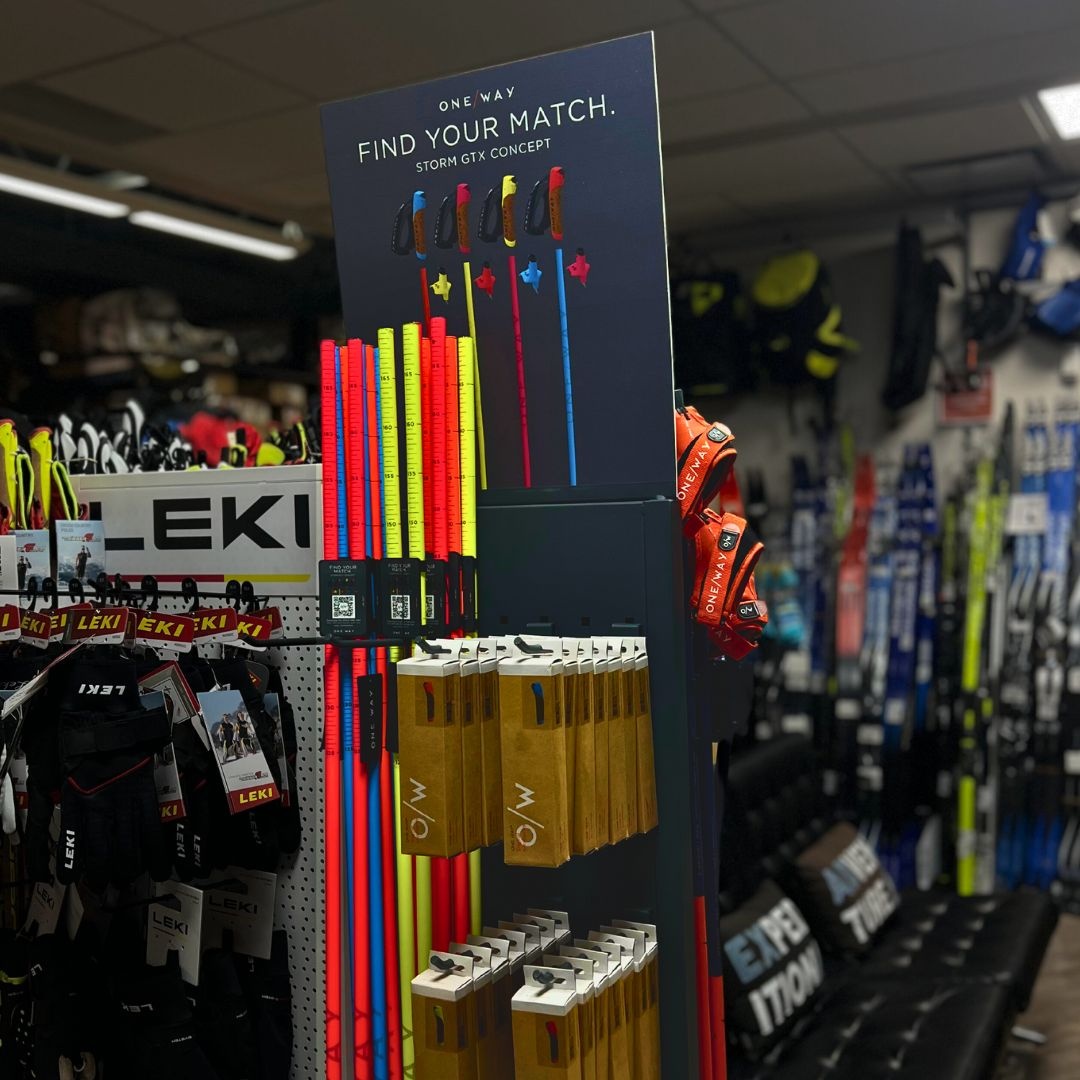 One/Way Custom Ski Poles