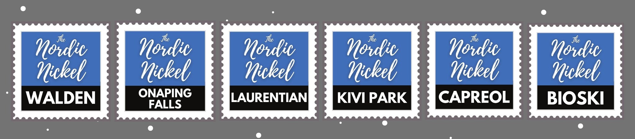Nordic Nickel Stamps
