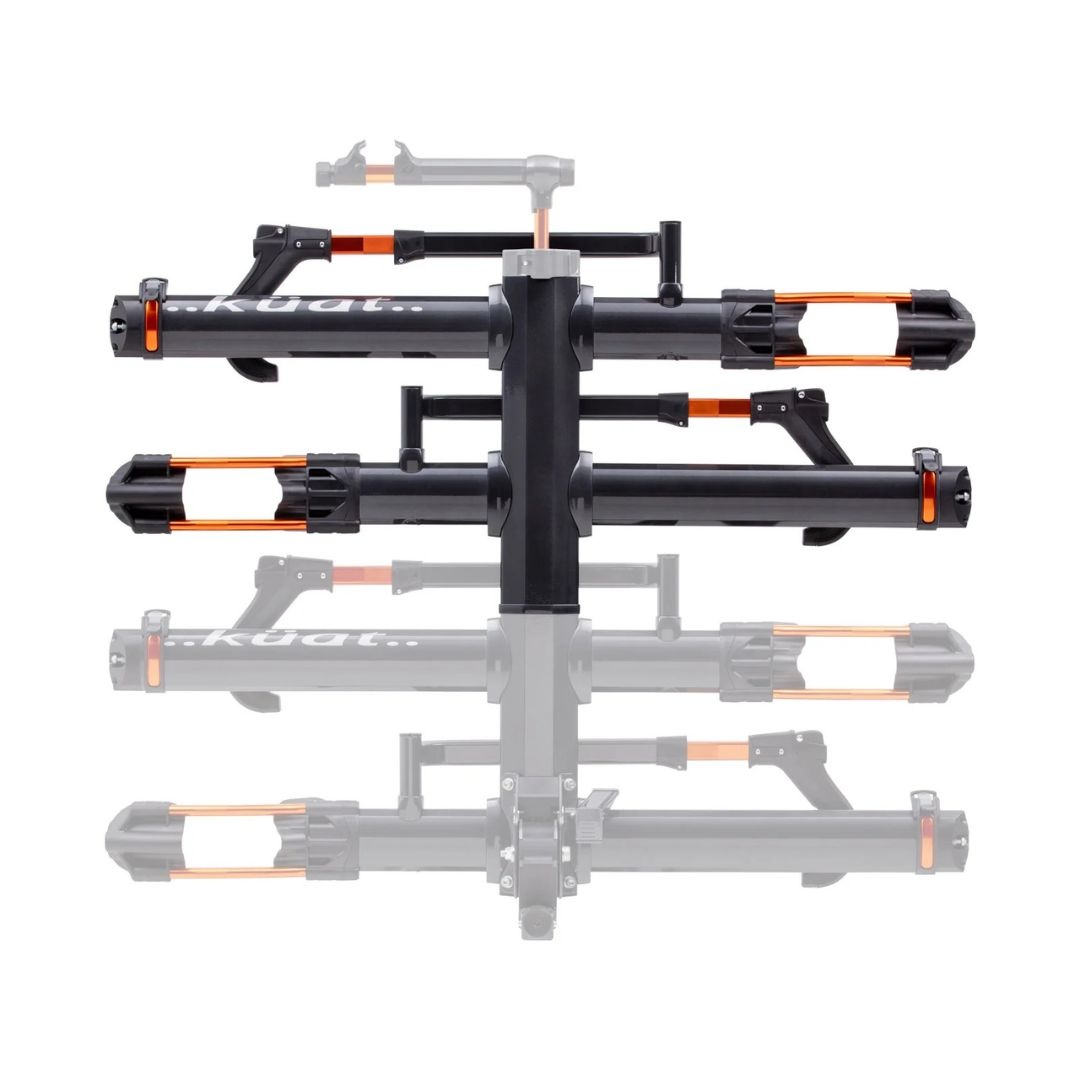 Kuat NV 2.0 2-Bike Add-On Tray - Black Metallic/Gray Anodize main image 0