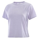 Salomon Women's SHAKEout Air Cropped Short Sleeve T-Shirt