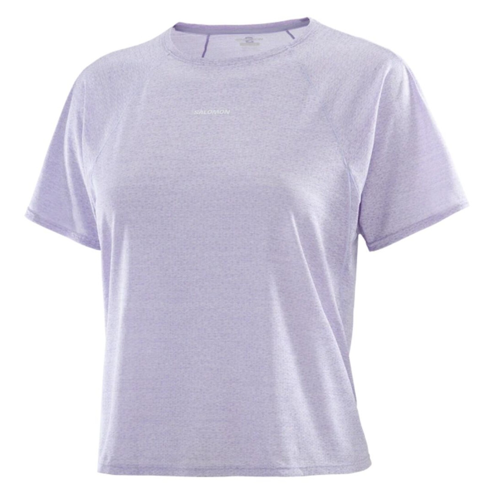 Salomon Women's SHAKEout Air Cropped Short Sleeve T-Shirt