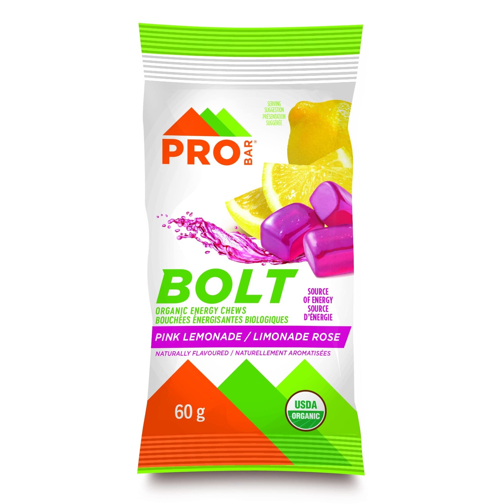 ProBar Bolt Energy Chews - Pink Lemonade (Single Unit)