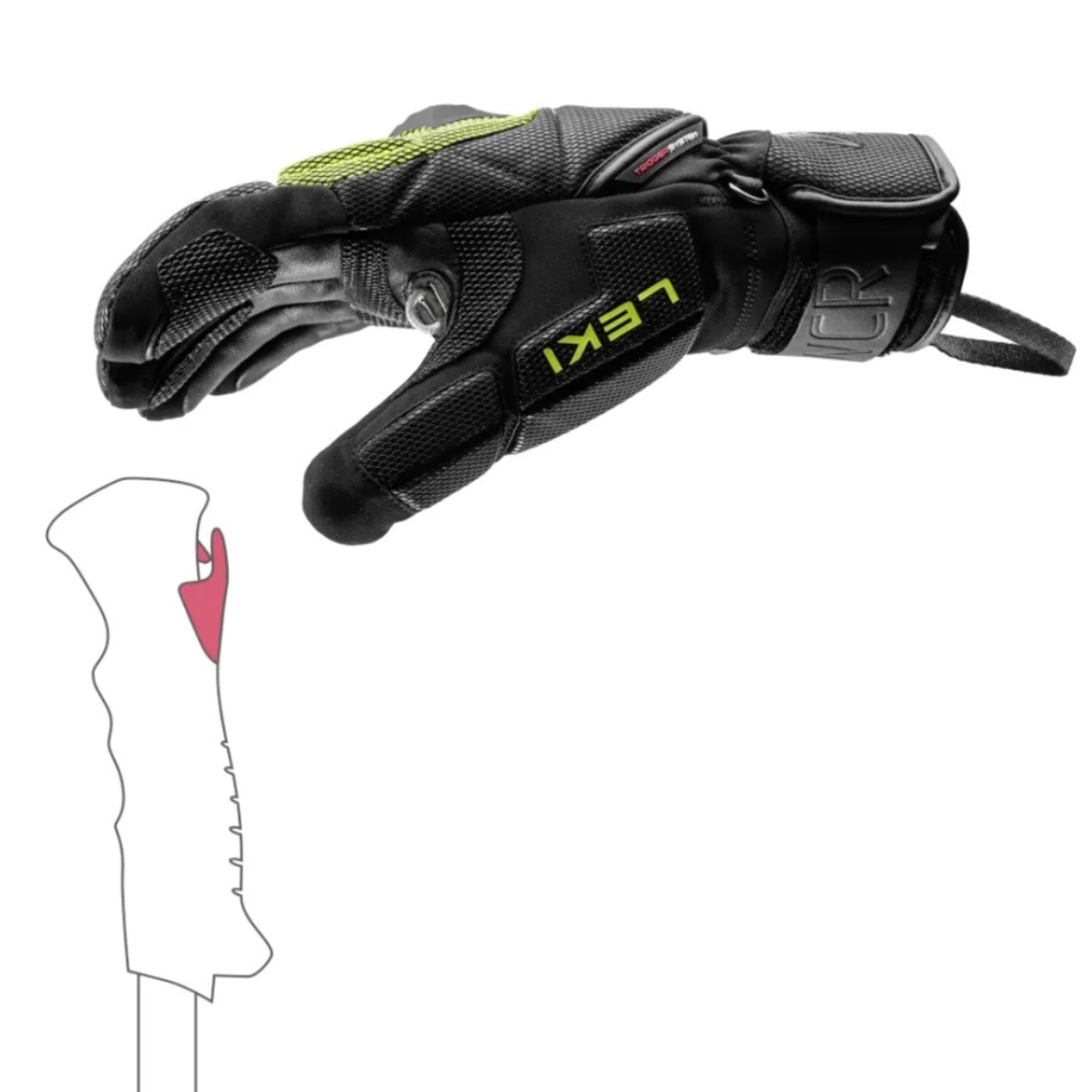 Leki WCR Coach 3D Gloves